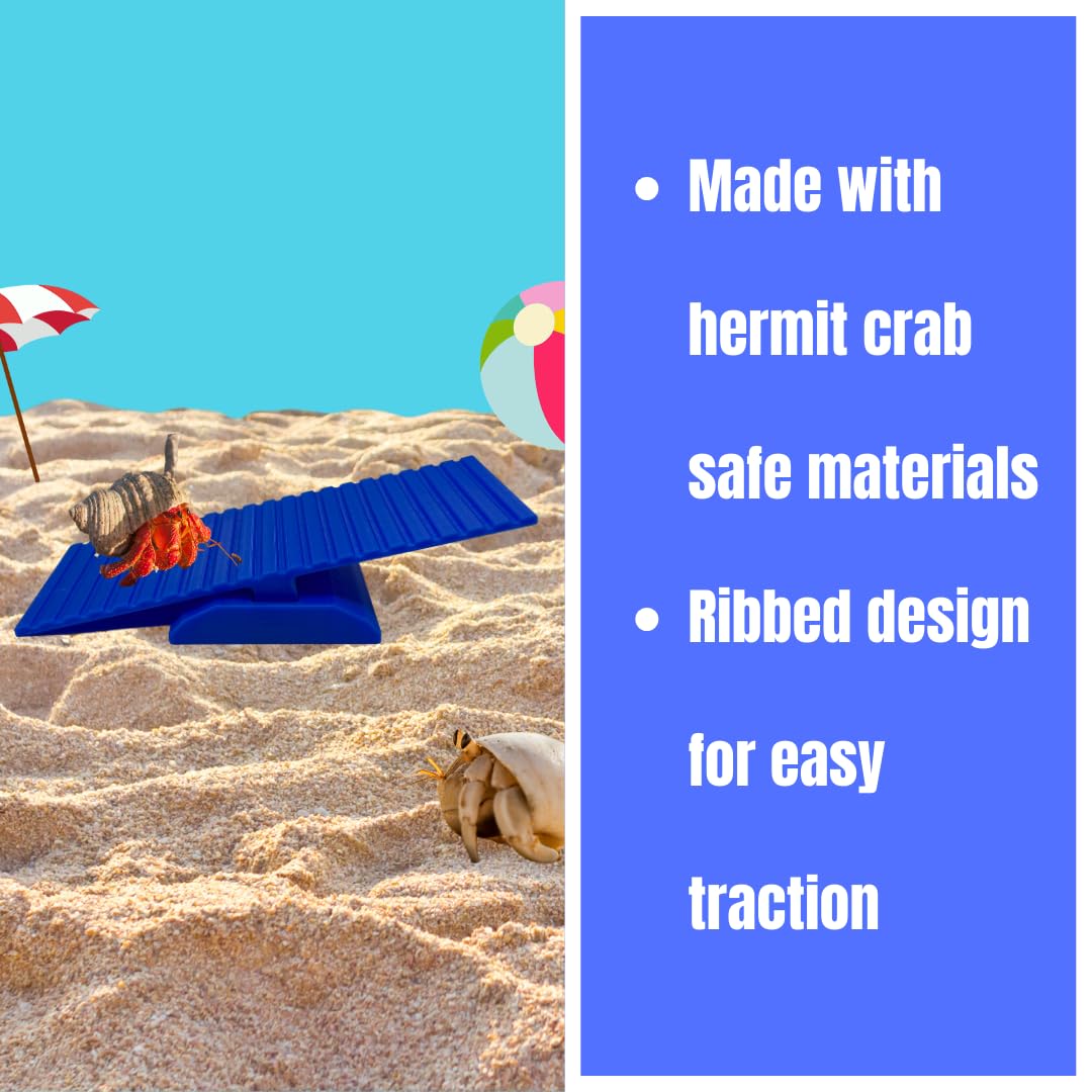 Hermit Crab See-Saw Decor | Fun & Entertaining See-Saw Decoration for Hermit Crab Cages | Made in USA