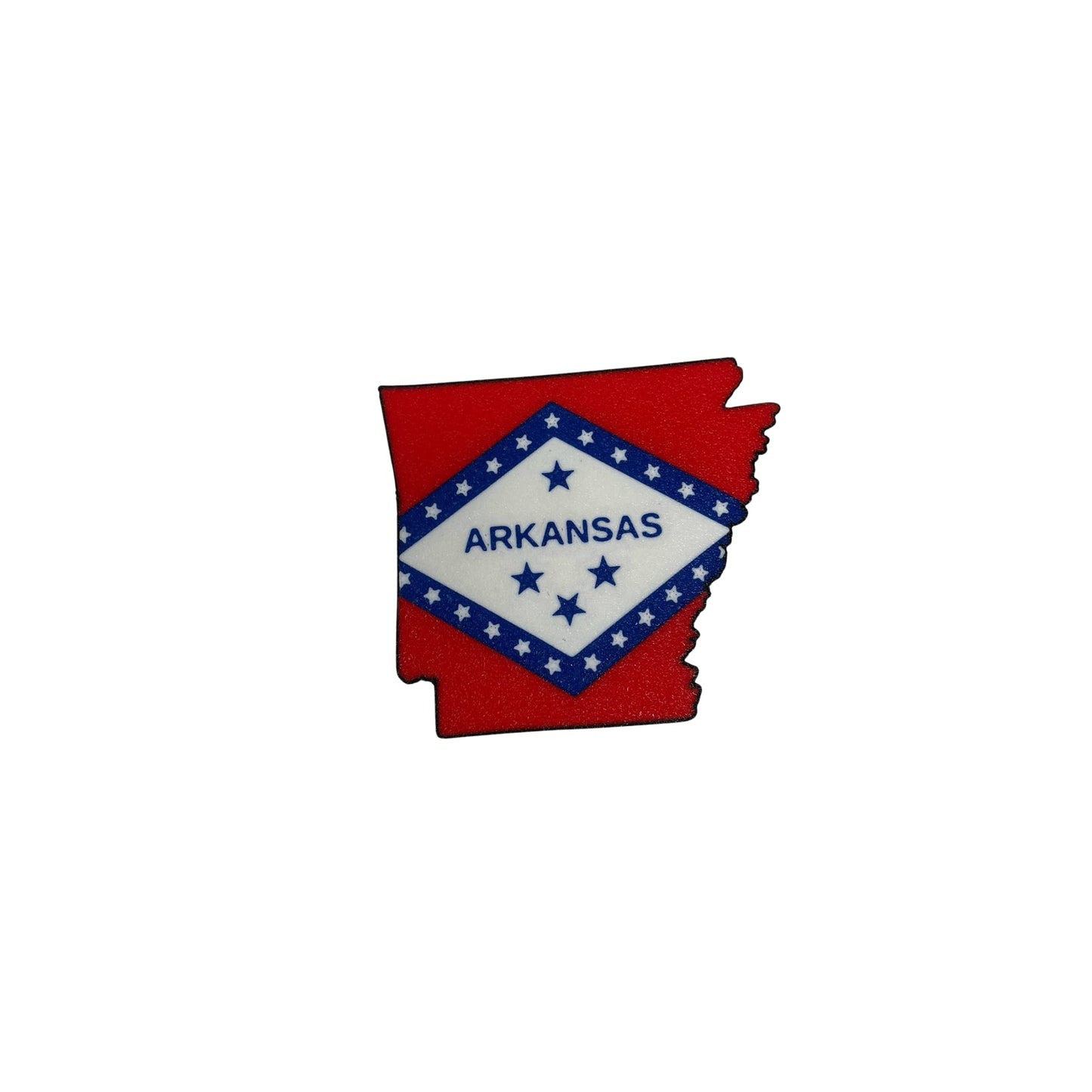 Boglets - USA Flag Charms - Decorative Charms for Displaying Patriotism - Compatible with Bogg Bags, Simply Southern and other Tote Bags