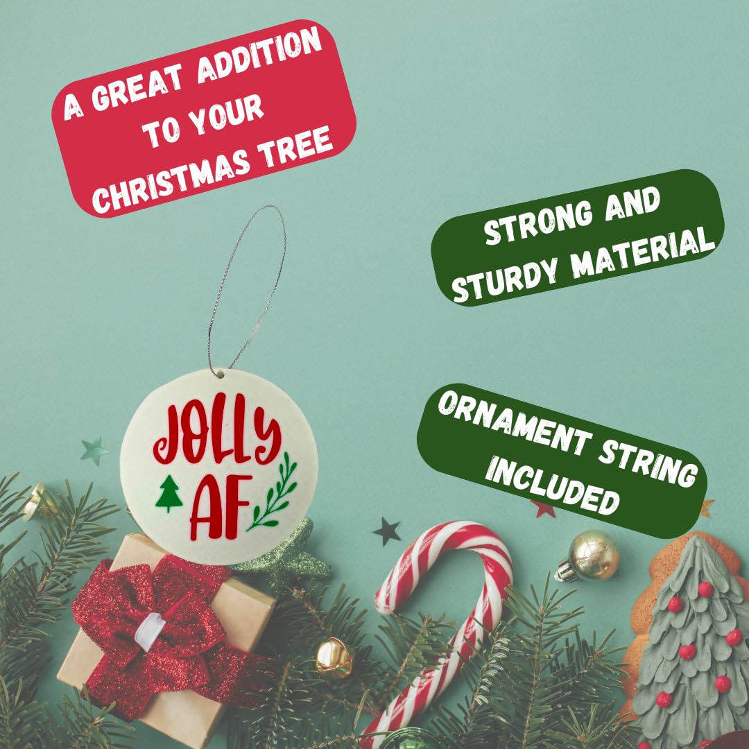 Funny Gag Gift Christmas Ornament | Perfect Dirty Santa Gift Holiday Ornament | Made in USA