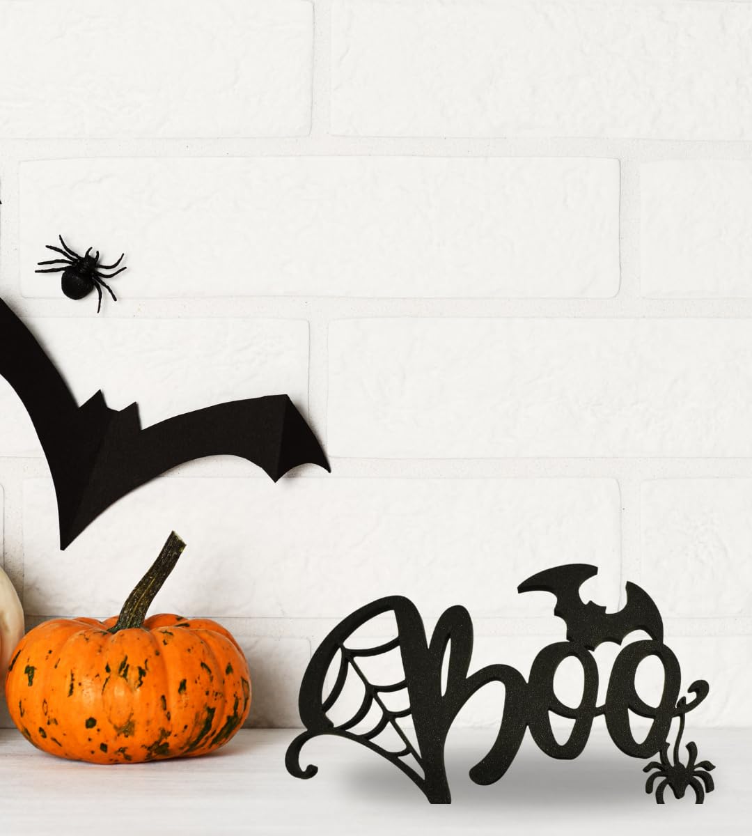Chatelet Boo Halloween Shelf Decoration | Decorative Halloween Decor | Made in USA