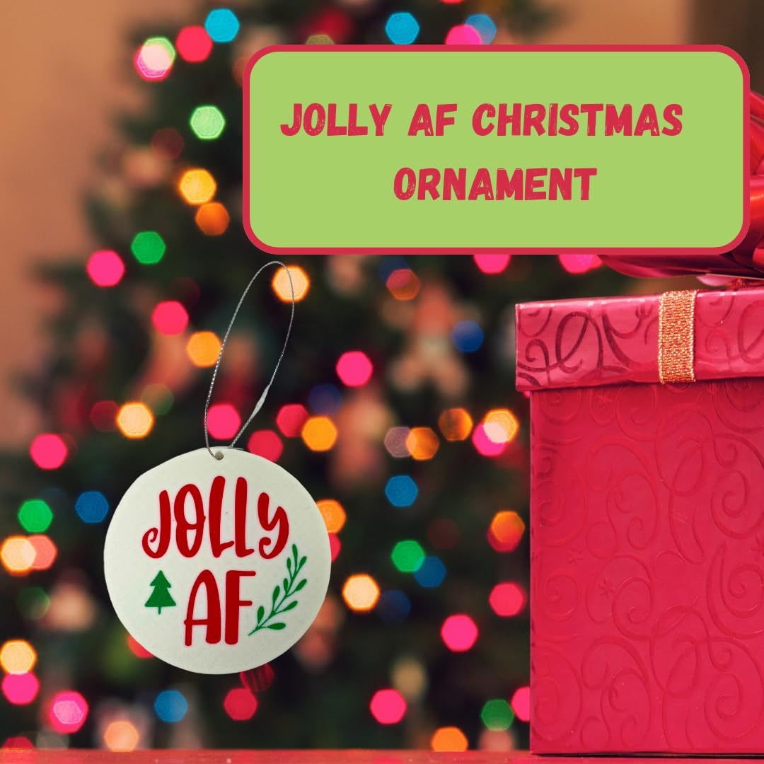 Funny Gag Gift Christmas Ornament | Perfect Dirty Santa Gift Holiday Ornament | Made in USA