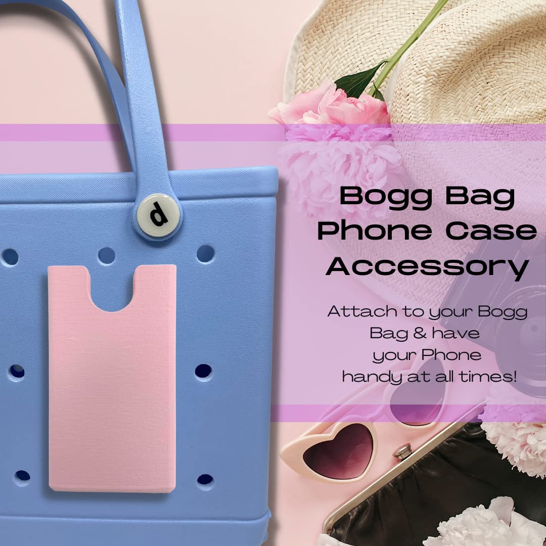 BOGLETS - Phone Holder Charm Accessory Compatible with Bogg Bags - Keep your Phone Handy with your Tote Bag - Made in the USA