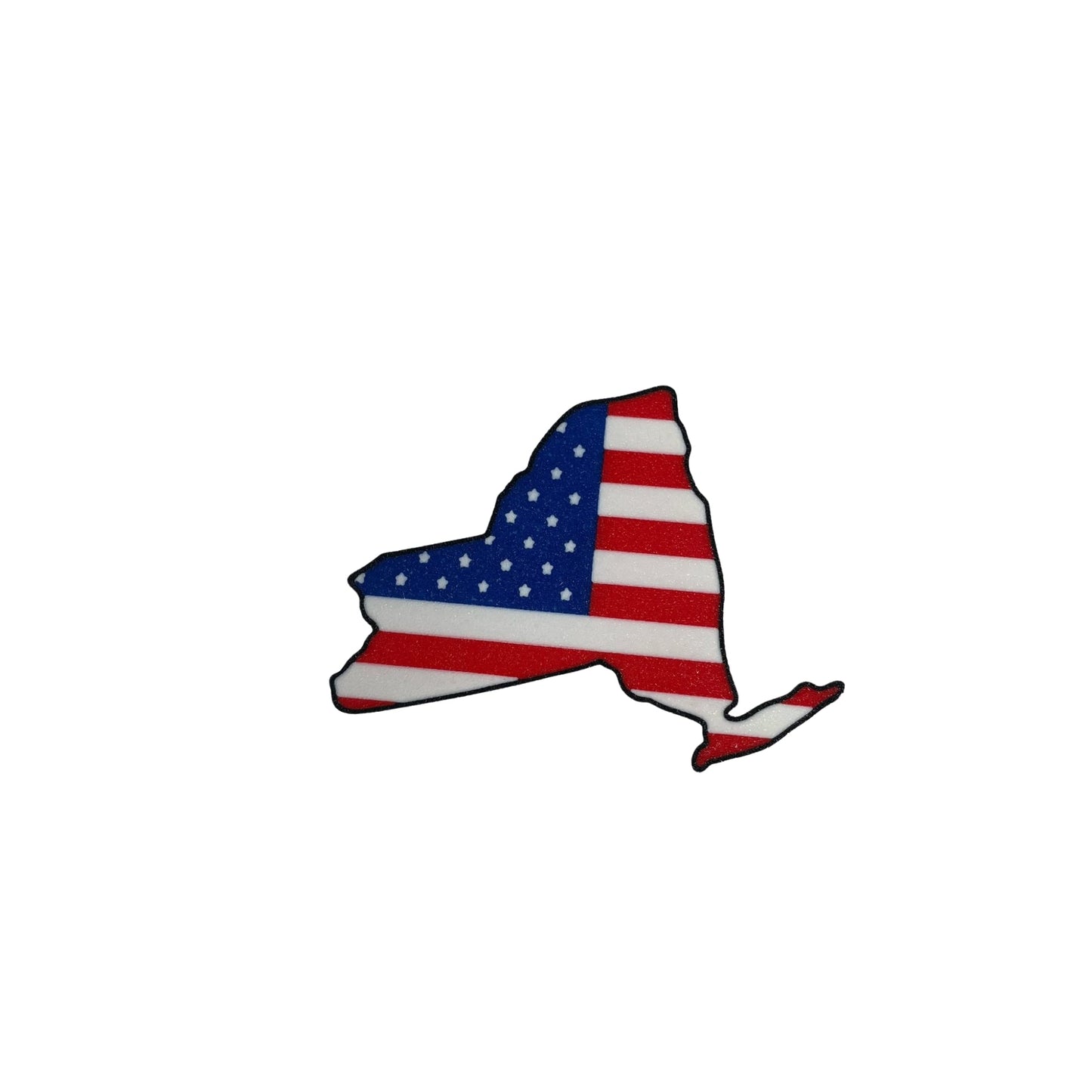 Boglets - USA Flag Charms - Decorative Charms for Displaying Patriotism - Compatible with Bogg Bags, Simply Southern and other Tote Bags