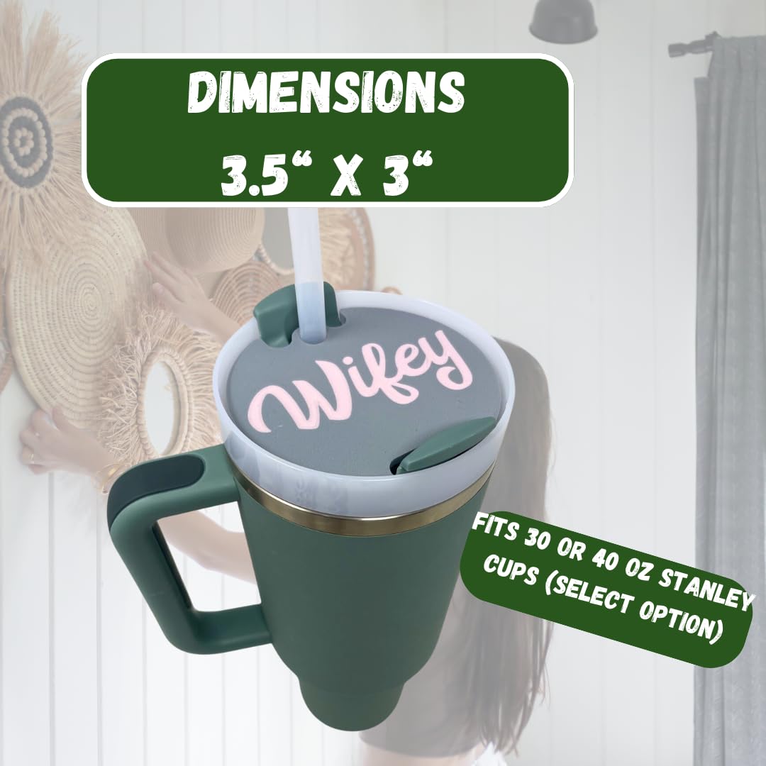 BAGLETS - Topper Charms Compatible with Stanley Cups | Customize Tumblers with Cute Charms | Easily Removable & Interchangeable | Made in USA