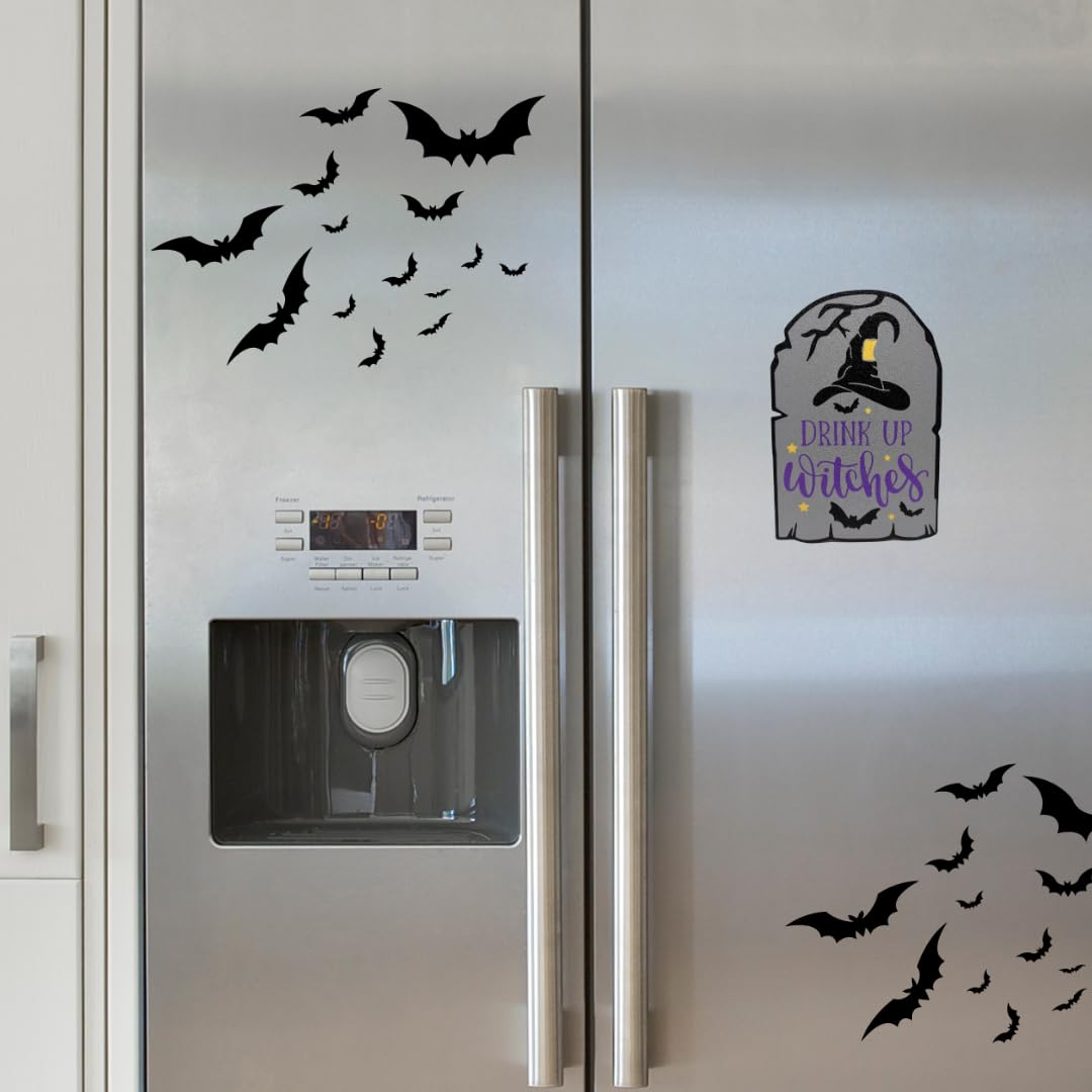 Halloween 'Drink Up Witches' Fridge Magnet | Halloween Party Decorations for House Parties, Bars, Haunted Houses & More | Made in USA