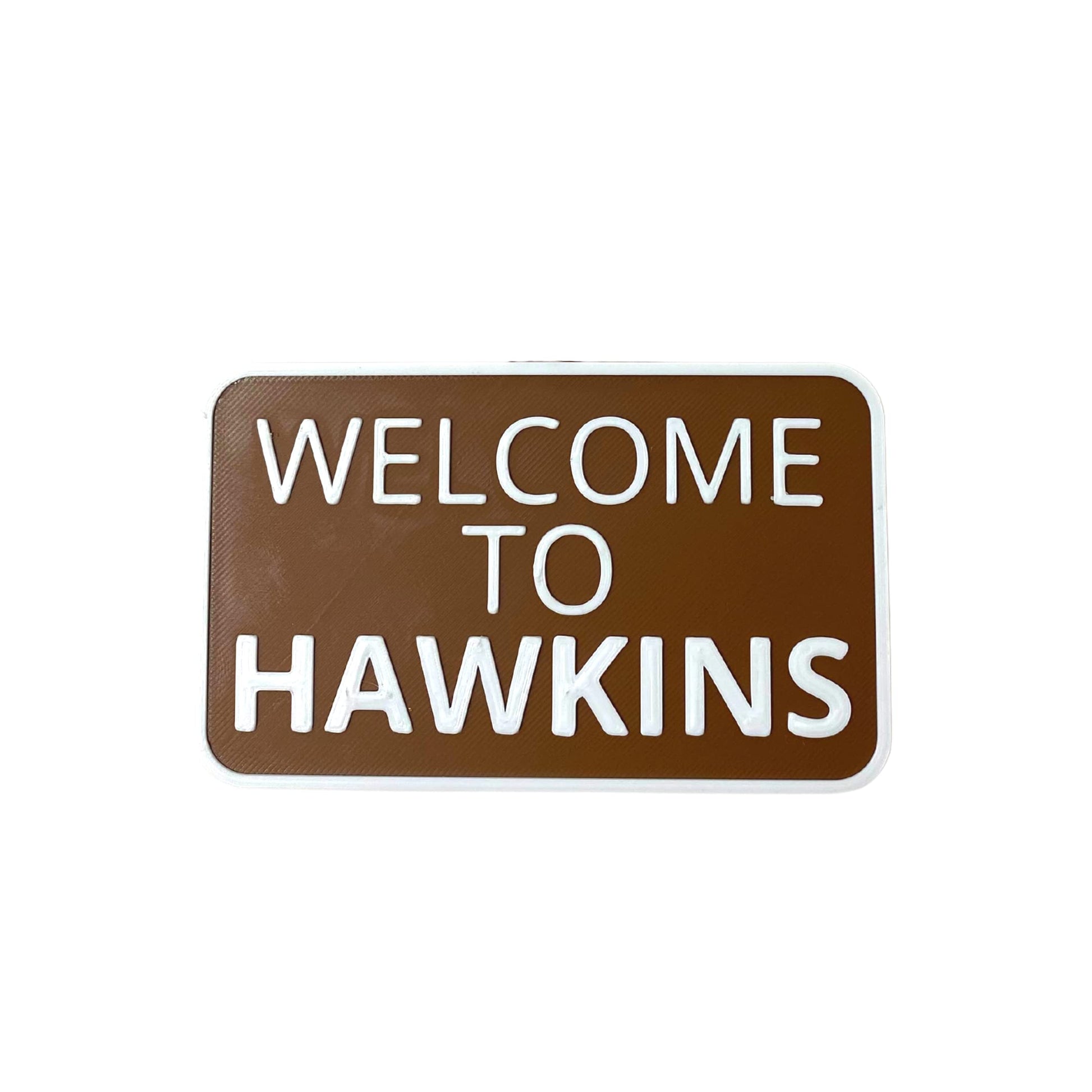 Welcome to Hawkins Christmas Ornament - Perfect for Stranger Fans - Decorative Holiday Ornament - Made in The USA