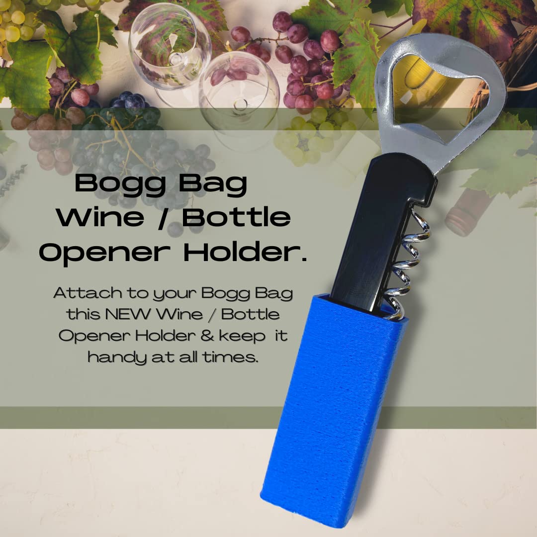 BOGLETS - Wine & Bottle Opener Charm Accessory Compatible with Bogg Bags - Keep a Wine Opener Handy with your Tote Bag