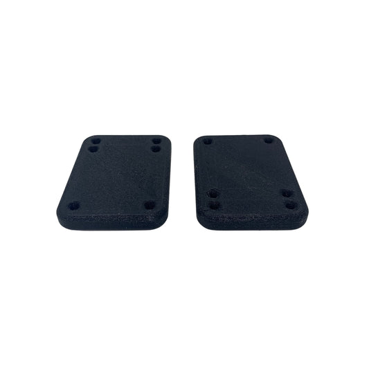 FRESHe Longboard/Skateboard 1/4 inch Premium Riser Shock Pads - Enhanced Riding Quality - Increased Shock Absorption