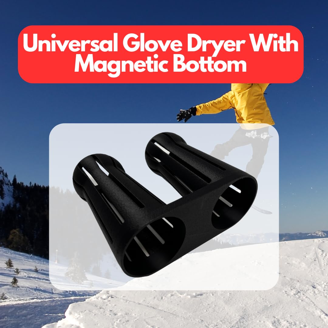 Chatelet Gloves Vent Dryer Accessory | Wet Gloves Dryer Attaches to Air Vents With Embedded Magnets | Made in USA