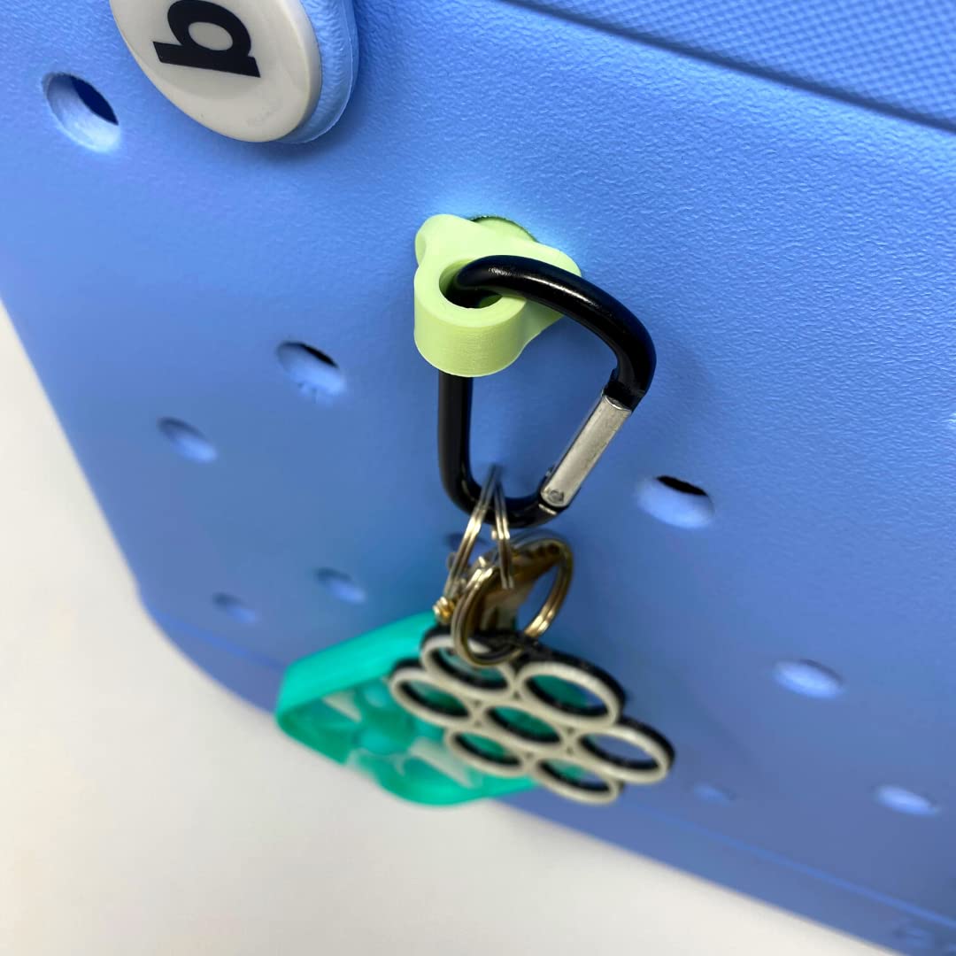 BOGLETS - Bogg Bag Carabiner Keys Holder Charm Accessory - Secure & Organize Your Keys or Other Valuables in Your Bogg Bag