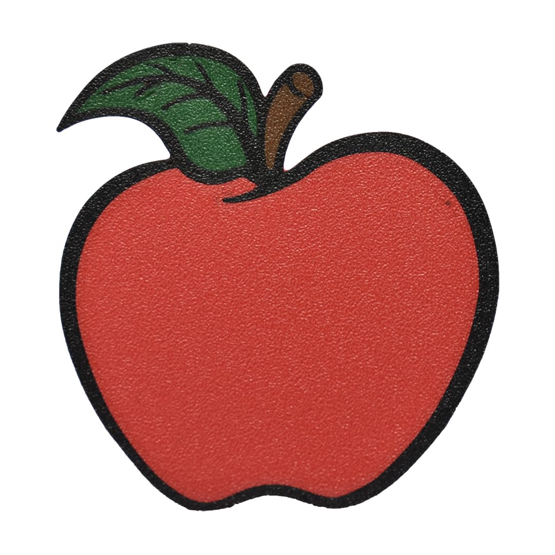 FRESHe Baglets - Teacher Charms - Decorative Charms for Tote Bags - Compatible with Bogg Bags, Simply Southern and other Tote Bags Apple