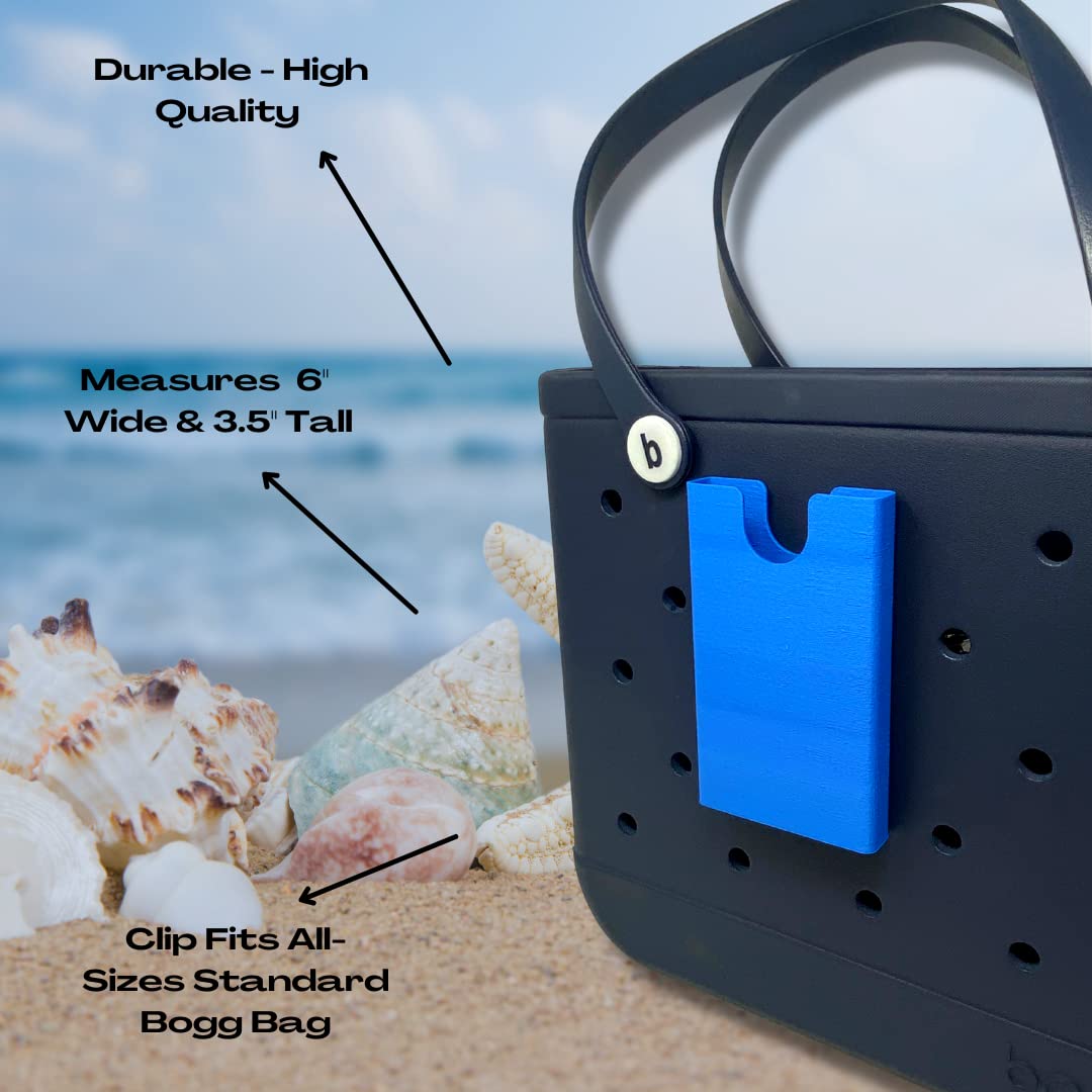 BOGLETS - Phone Holder Charm Accessory Compatible with Bogg Bags - Keep your Phone Handy with your Tote Bag - Made in the USA