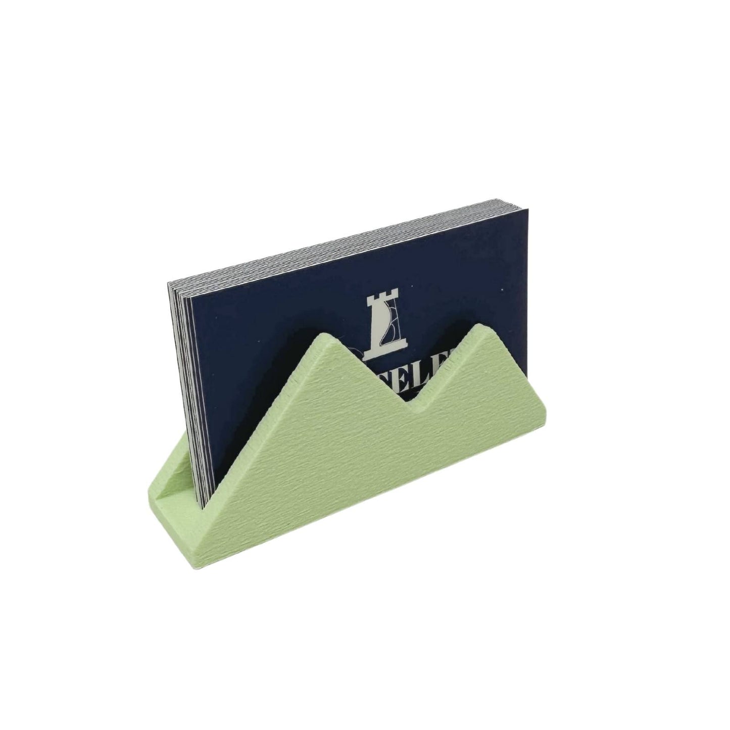 Mountain Silhouette Design Business Card Holder Display | Stylishly Display Business Cards & Decorate Office Desks