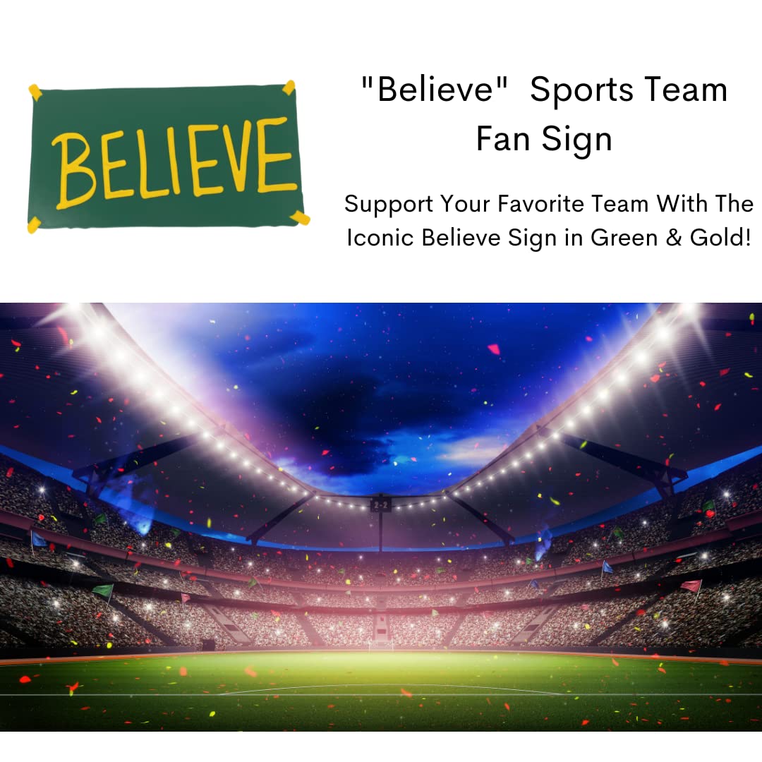Sports Believe Sign