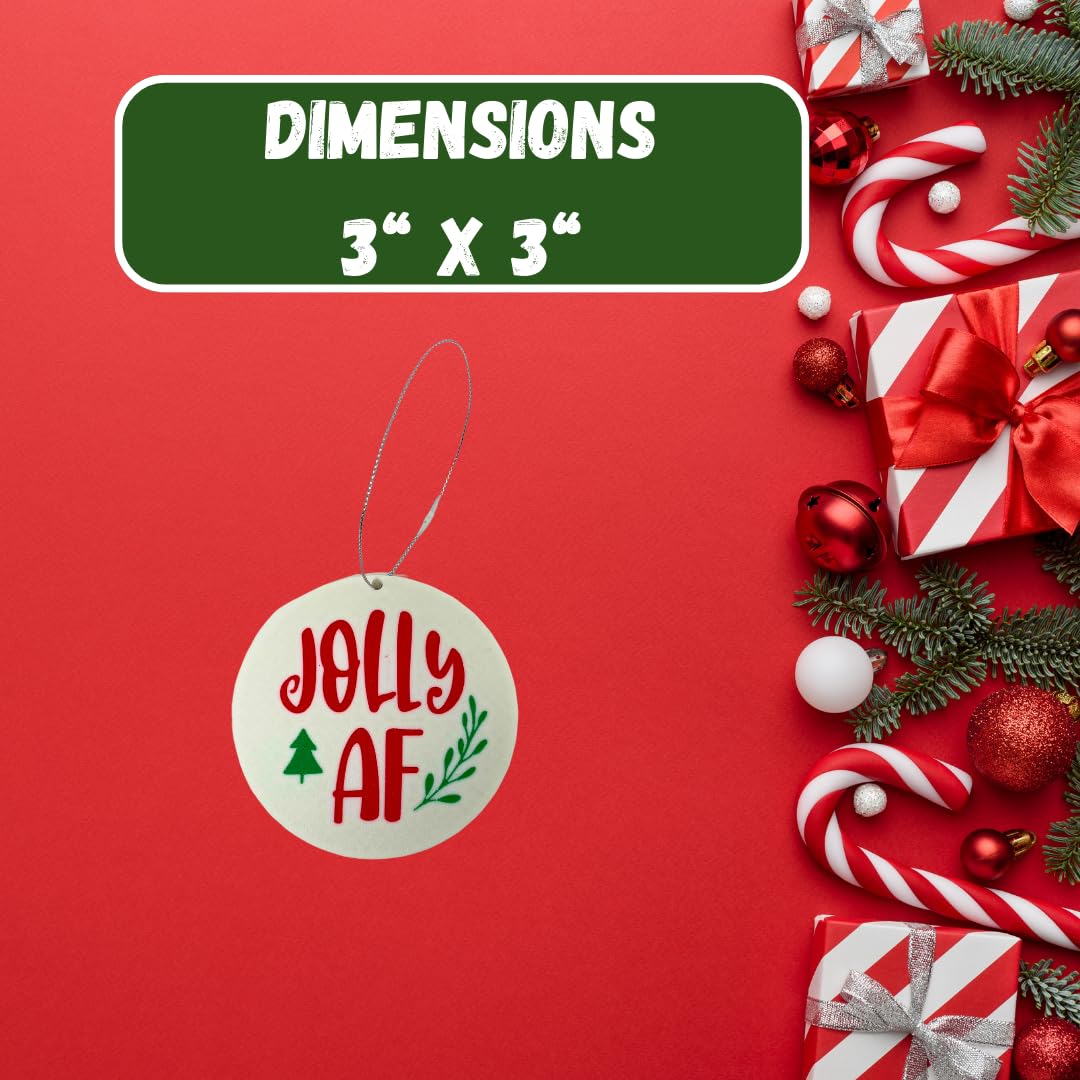 Funny Gag Gift Christmas Ornament | Perfect Dirty Santa Gift Holiday Ornament | Made in USA