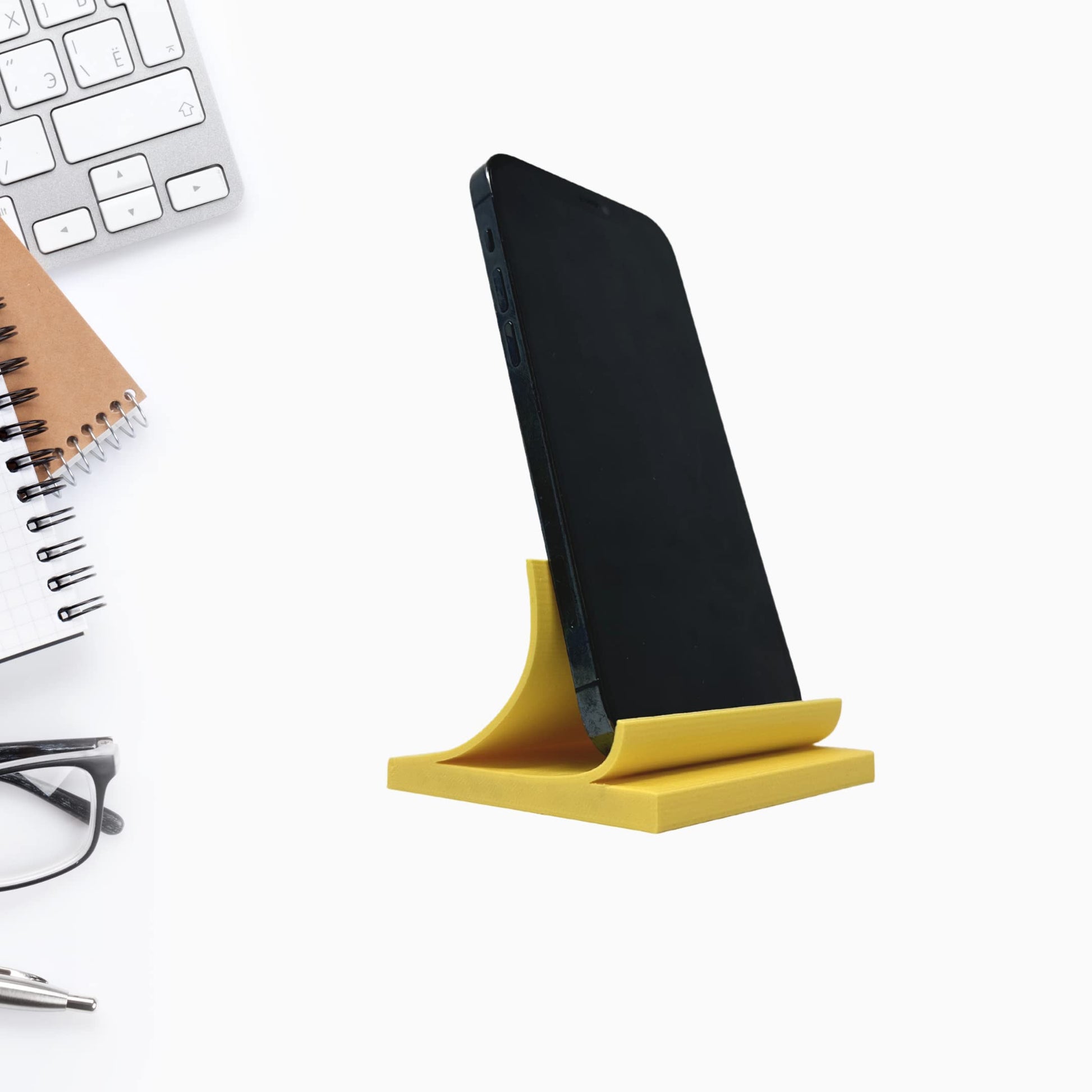 Sticky Note Replica Phone Holder Stand | Desk Organizer Phone Stand | Sticky Note Replica | Made in USA