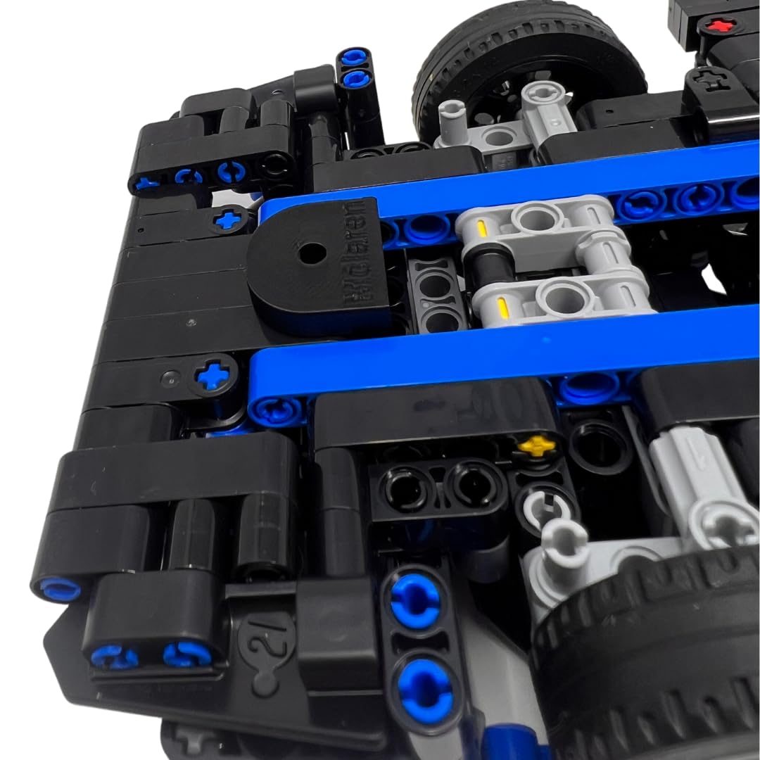 Collectible Car Wall Mount Compatible with Lego Technic Lamborghini Huracán Tecnica 42161 | Vertical Chassis Wall Mount Car Display with Screw | Made in USA