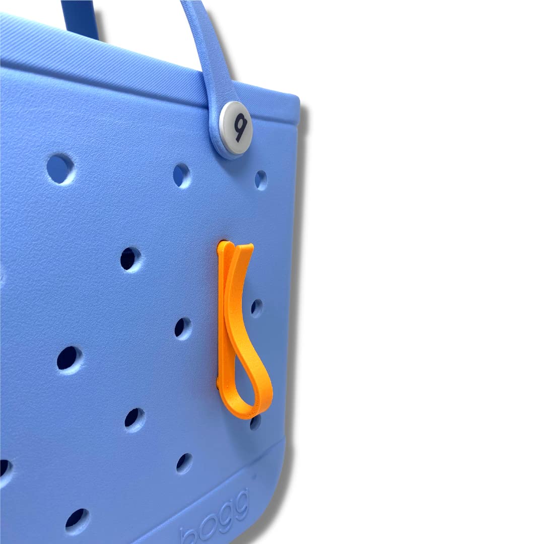 BOGLETS - Bogg Bag Hook HOLDER Charm Accessory - Secure & Organize Your Valuables in your Bogg Bag - Multiple Color Options!