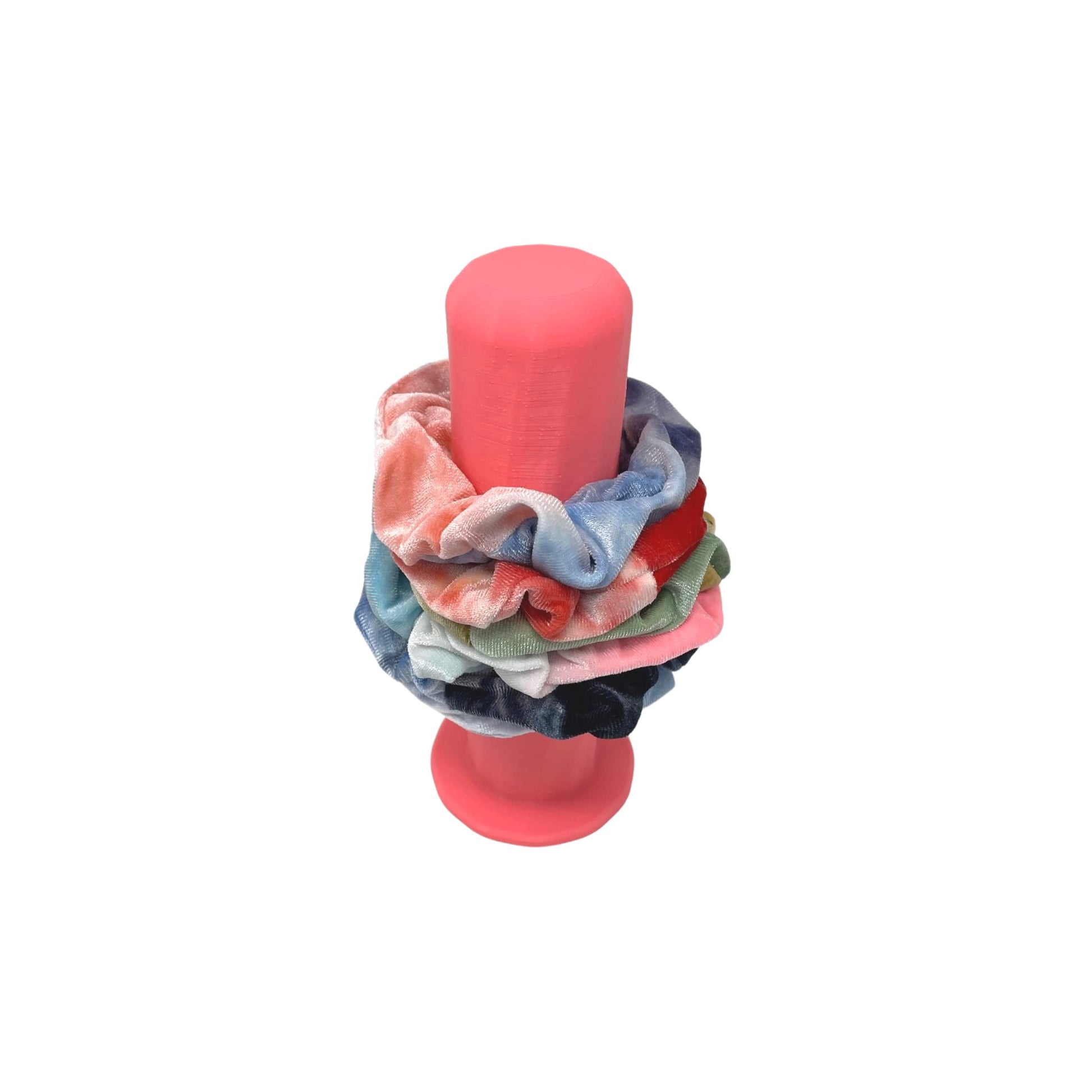 Scrunchie Tower Organizer - Perfect For Displaying & Organizing Scrunchies, Hair Ties, and Bracelets