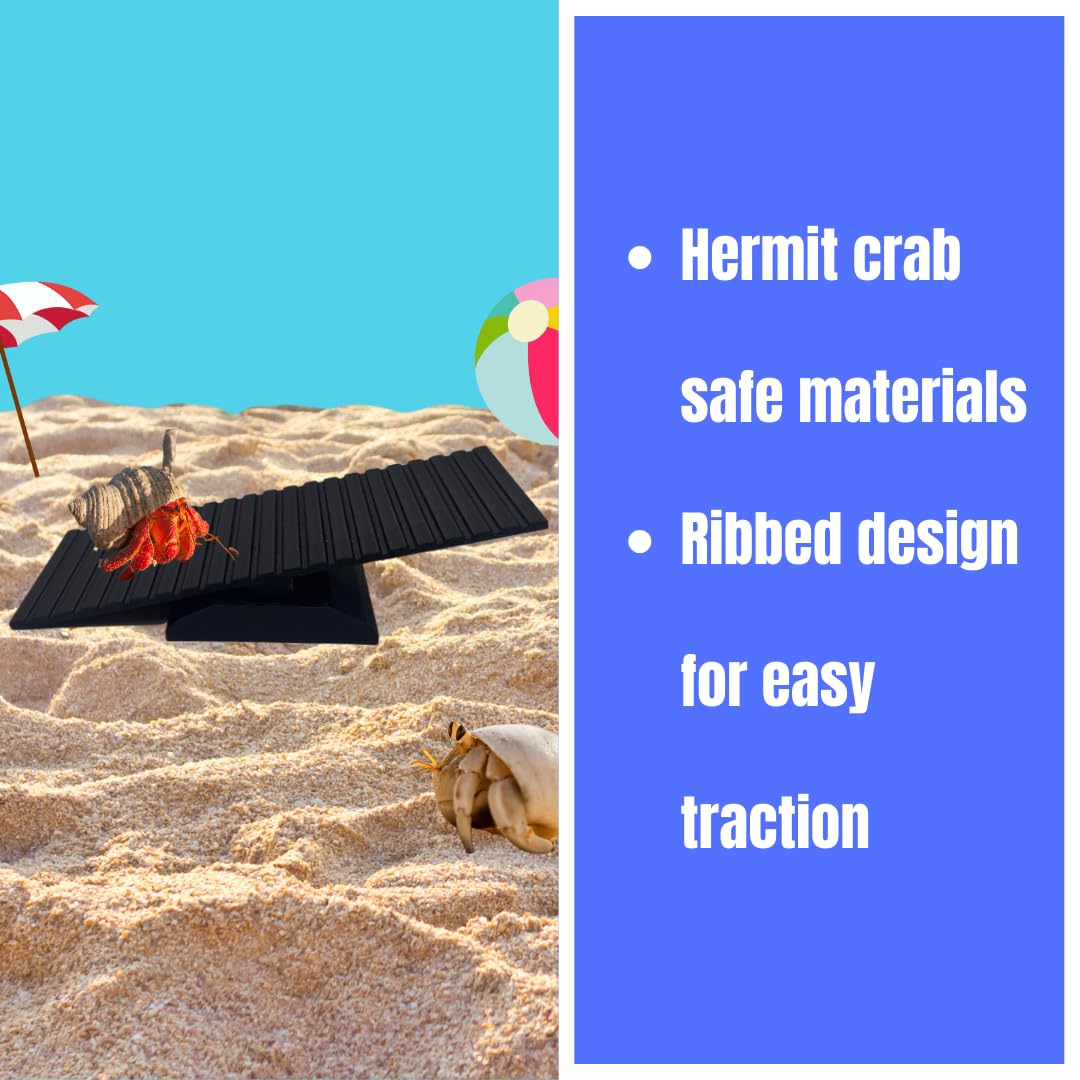 Hermit Crab See-Saw Decor | Fun & Entertaining See-Saw Decoration for Hermit Crab Cages | Made in USA