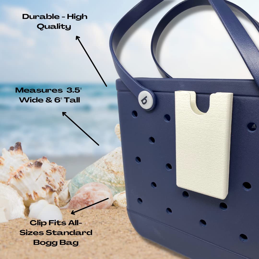 BOGLETS - Phone Holder Charm Accessory Compatible with Bogg Bags - Keep your Phone Handy with your Tote Bag - Made in the USA