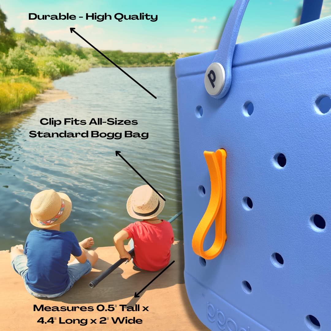 BOGLETS - Bogg Bag Hook HOLDER Charm Accessory - Secure & Organize Your Valuables in your Bogg Bag - Multiple Color Options!