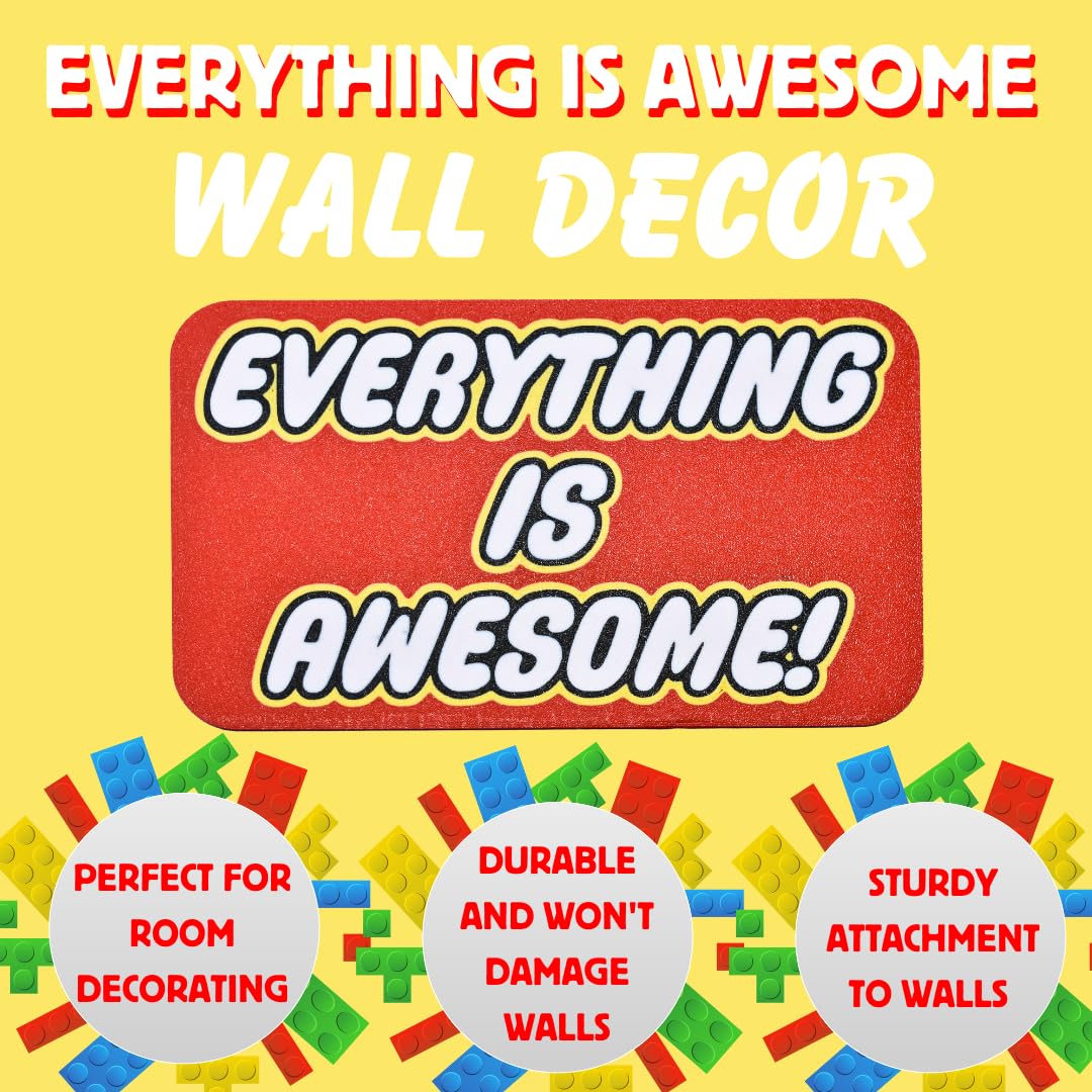 Everything is Awesome Wall Decor