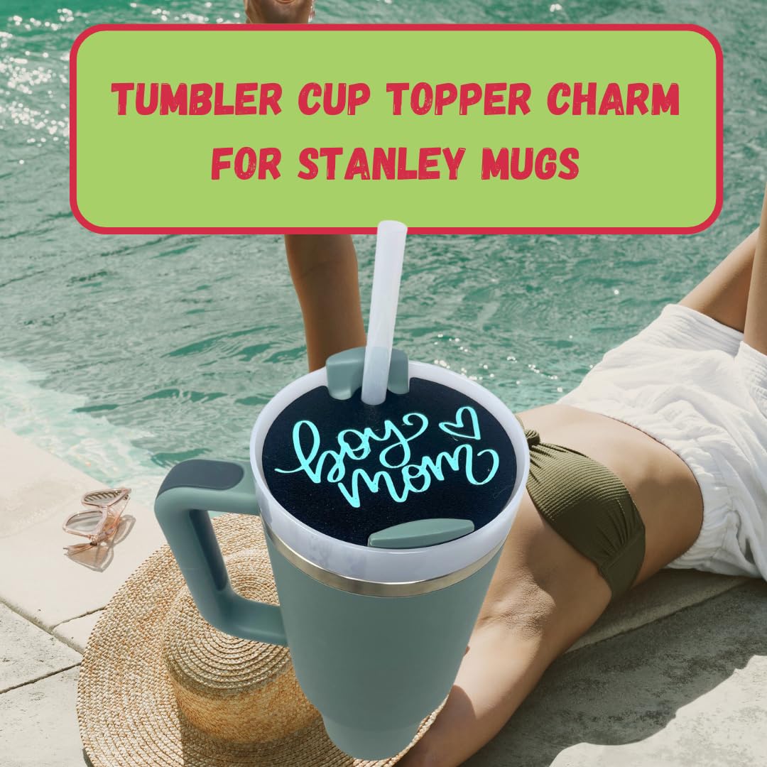 BAGLETS - Topper Charms Compatible with Stanley Cups | Customize Tumblers with Cute Charms | Easily Removable & Interchangeable | Made in USA