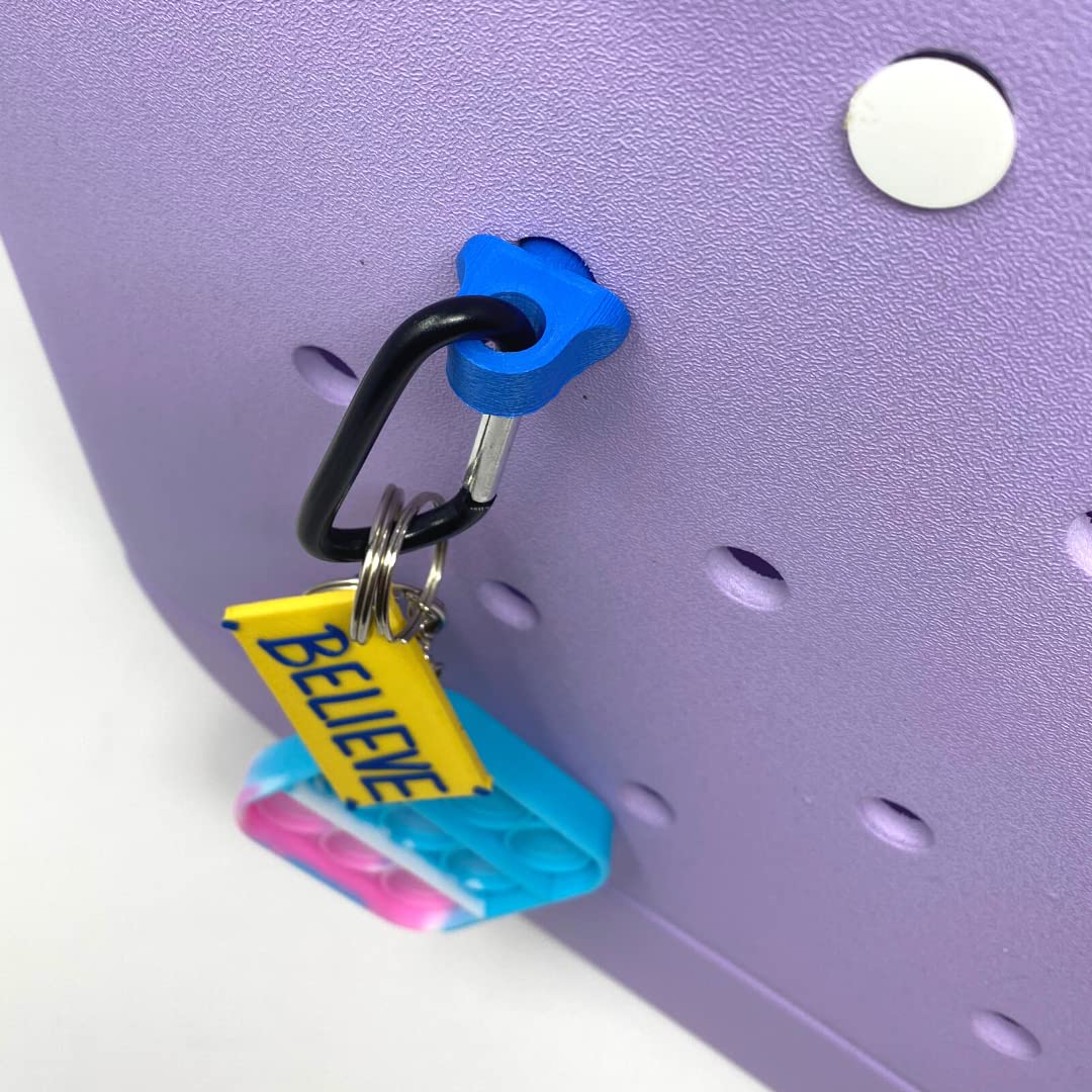 BOGLETS - Bogg Bag Carabiner Keys Holder Charm Accessory - Secure & Organize Your Keys or Other Valuables in Your Bogg Bag