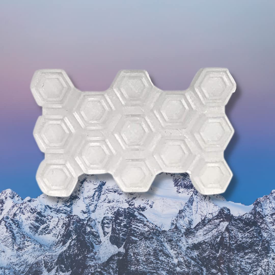 Snowboard Stomp Pad - Hexagon Pattern - Specialized Stomp Pad Designed for Better Grip & Adhesion to Snowboards