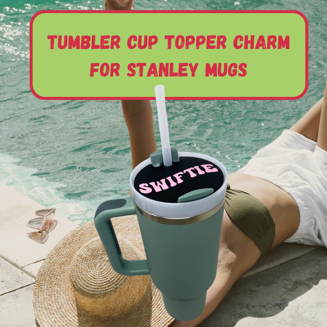 BAGLETS - In My Era Topper Charms Compatible with Stanley Cups | Customize Tumblers with Cute Charms | Easily Removable & Interchangeable | Made in USA