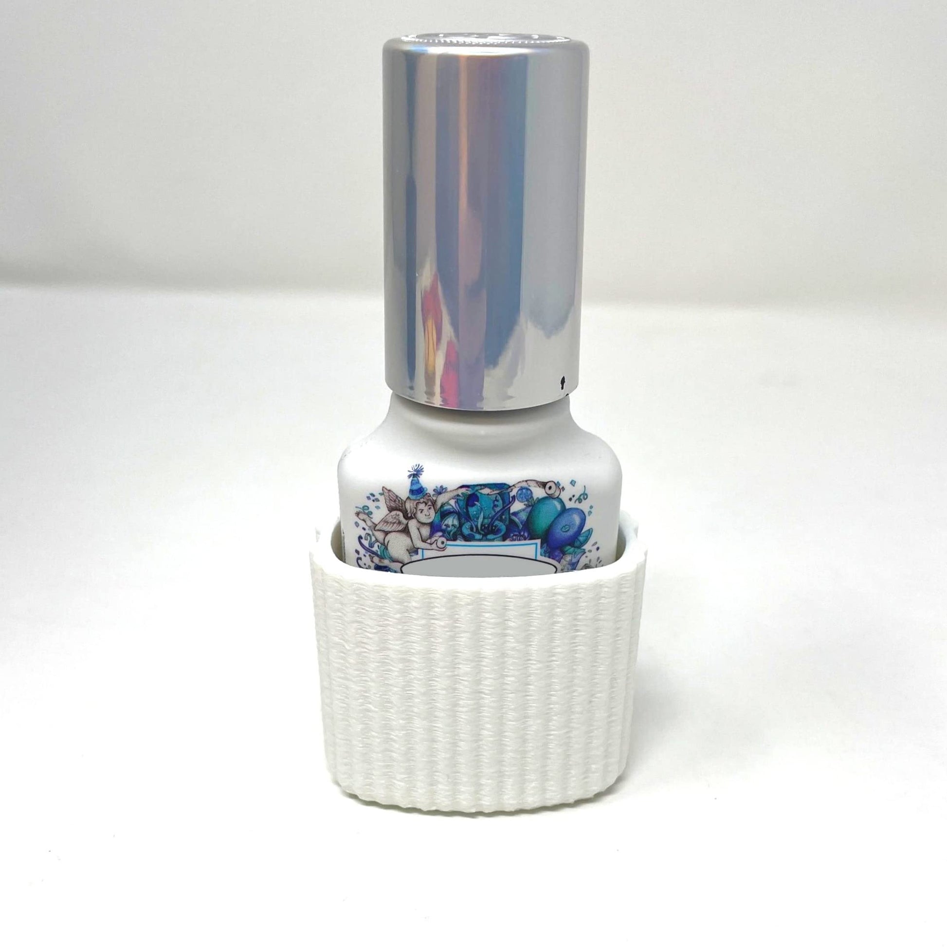 Poo-Spray Holder for 2 oz. bottles - Poo-spray Holder for Bathroom with Adhesive to Apply to Toilet or Cabinet