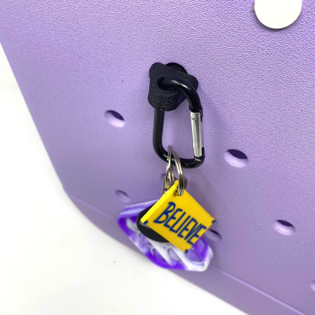 BOGLETS - Bogg Bag Carabiner Keys Holder Charm Accessory - Secure & Organize Your Keys or Other Valuables in Your Bogg Bag