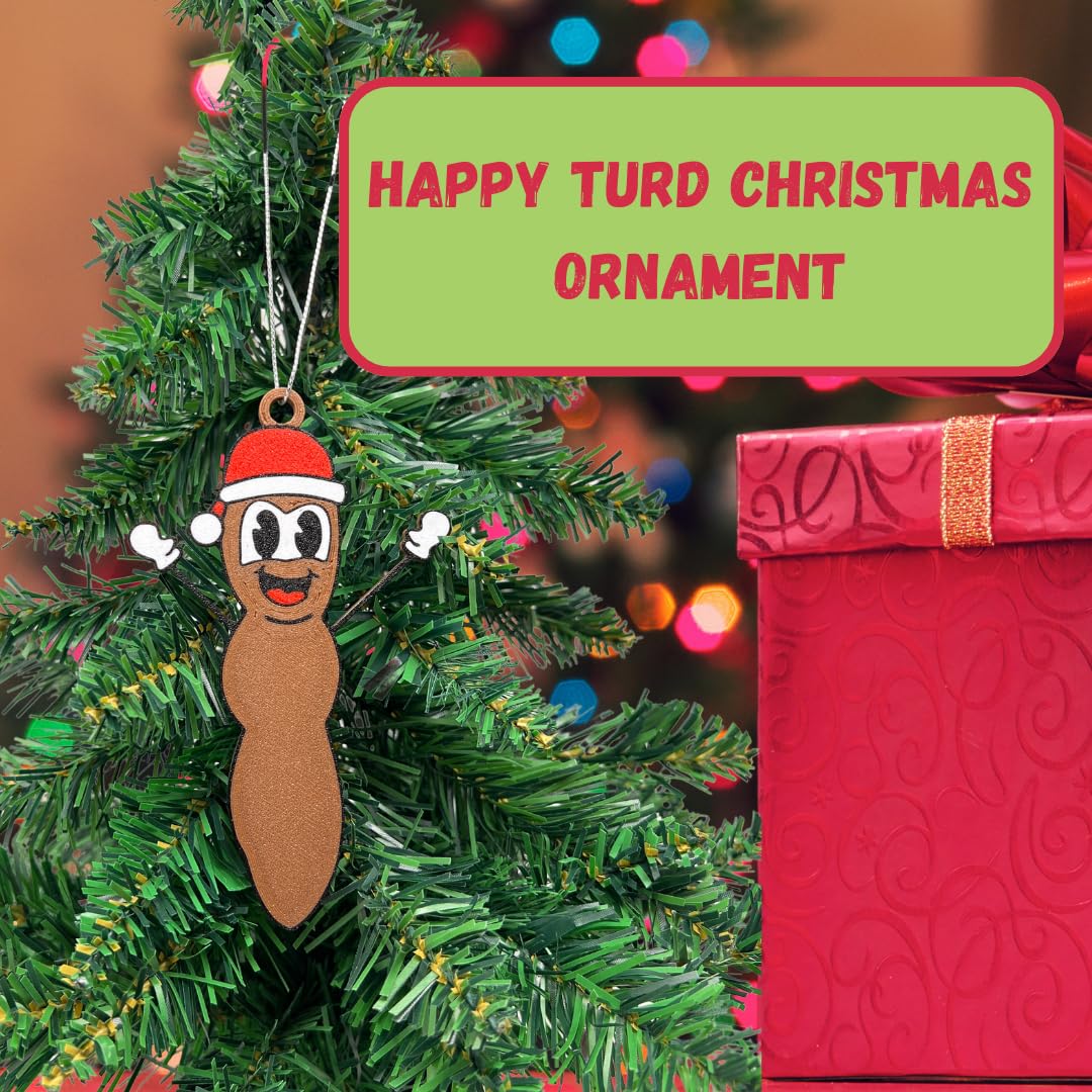 Funny Gag Gift Christmas Ornament | Perfect Dirty Santa Gift Holiday Ornament | Made in USA