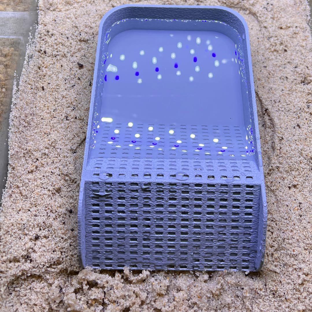 Hermit Crab Watering Pool | Platform Pool Accessory with Access Ramp for Hermit Crabs | 6.5" x 4" | Made in USA