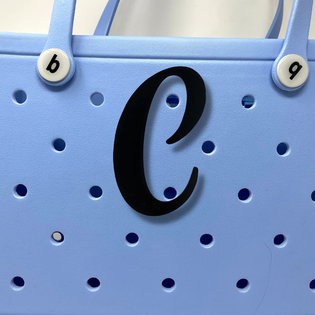 FRESHe BOGLETS - Decorative Bogg Bag Alphabet Lettering - Personalize your Bag with 3D Printed Alphabet letters