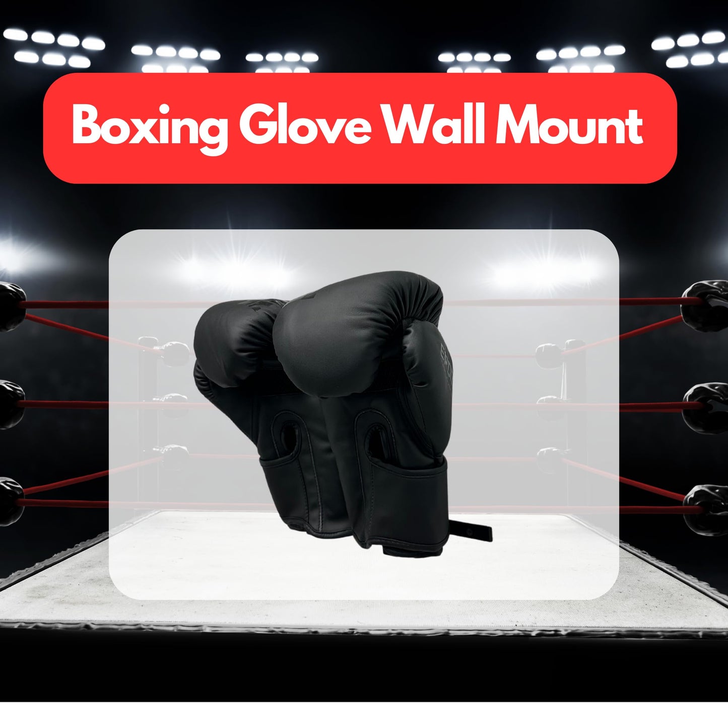 Chatelet Boxing Glove Wall Mount Dryer | Hang Up Boxing Gloves to Dry Out | Wall Display for Gloves | Made in USA
