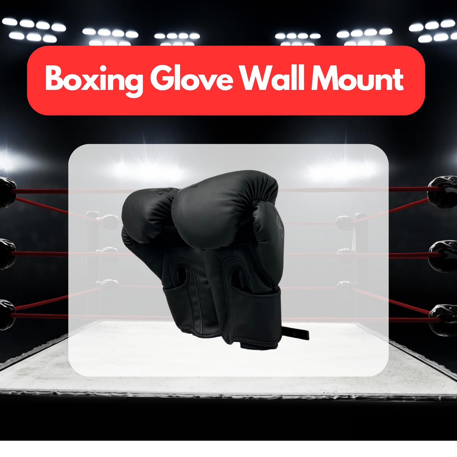 Chatelet Boxing Glove Wall Mount Dryer | Hang Up Boxing Gloves to Dry Out | Wall Display for Gloves | Made in USA
