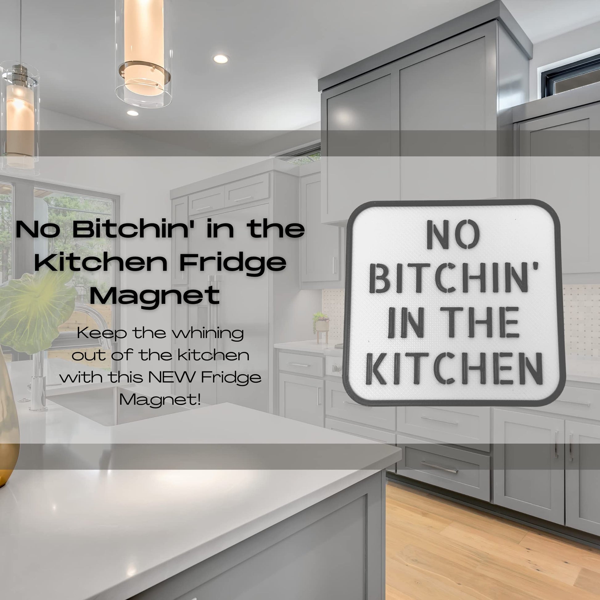 Funny Fridge Magnet Sayings | Improve Your Productivity in The Kitchen | Made in The USA!