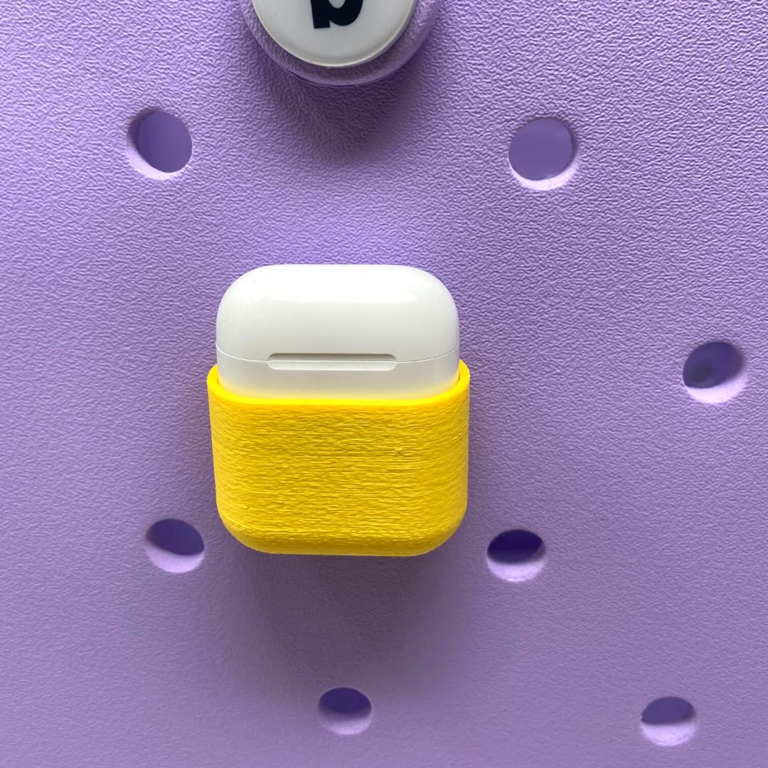 BOGLETS - Case for AirPods Charm Accessory Compatible with Bogg Bags - Keep AirPods Secure & Handy with your Tote Bag - Fits on the Inside or Outside of the Bag