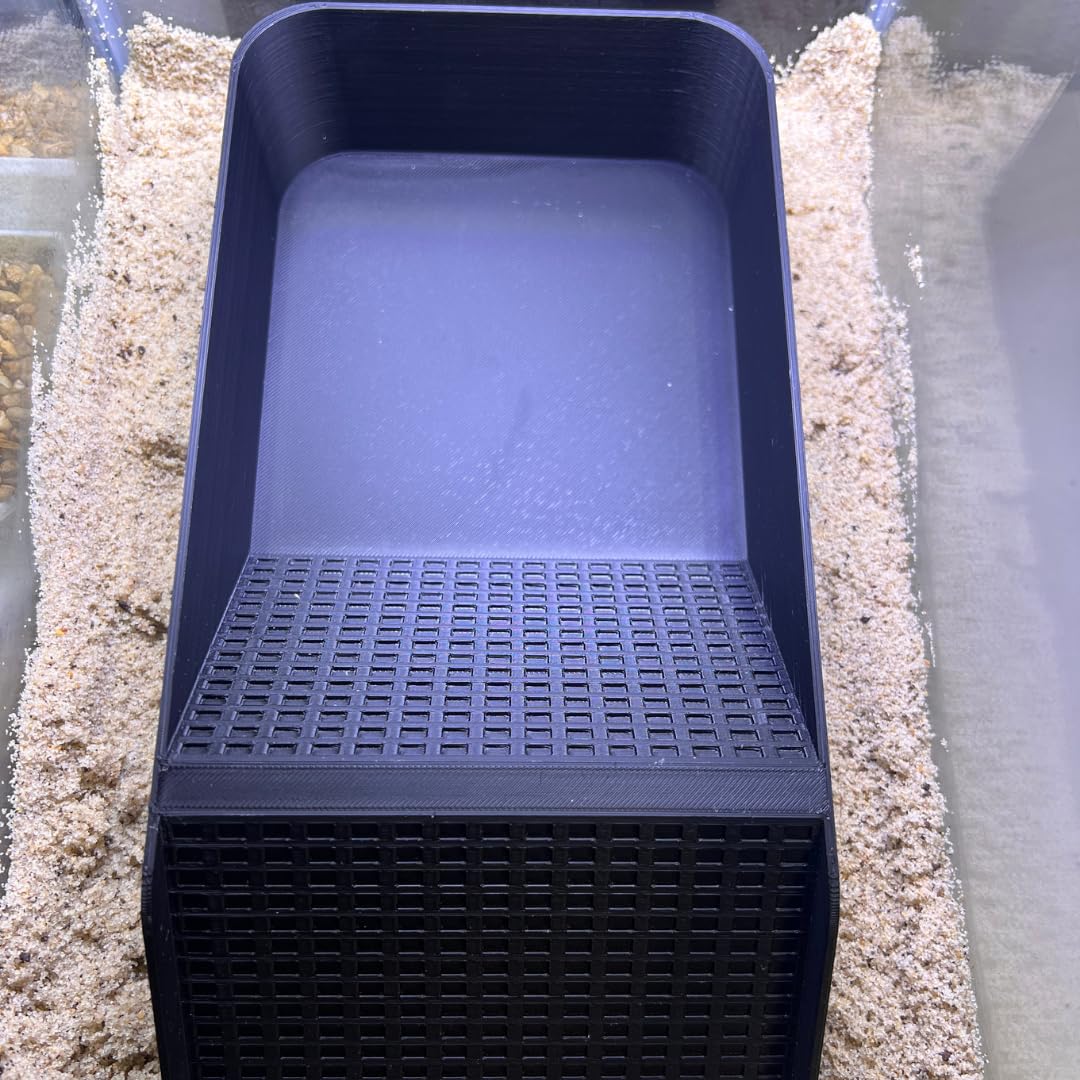 Chatelet Hermit Crab, Lizard, Turtle, Amphibian XL Watering Pool | Platform Pool Accessory with Access Ramp for Pet Habitats | 9.75" x 5" | Made in USA X-Large