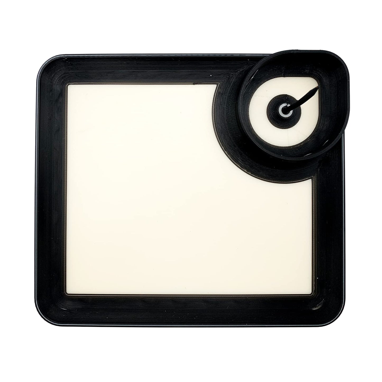 Glow in the Dark All Purpose Tray - Perfect Sized Tray with Replaceable & Detachable Cleaner Heads for Easy Storage & Travel