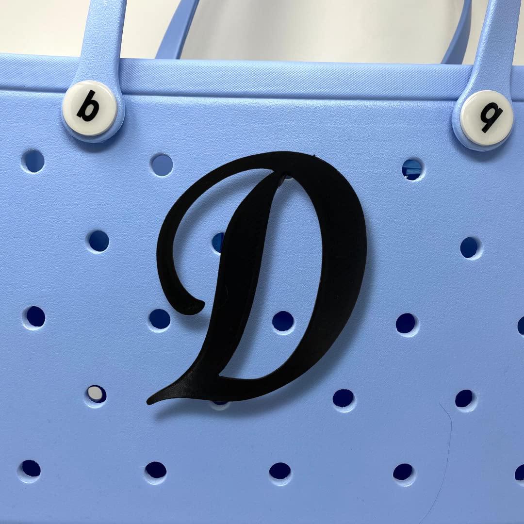 FRESHe BOGLETS - Decorative Bogg Bag Alphabet Lettering - Personalize your Bag with 3D Printed Alphabet letters