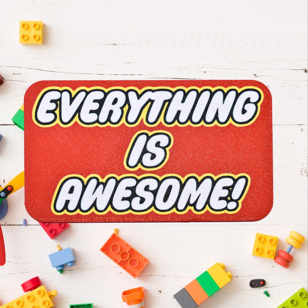 Everything is Awesome Wall Decor