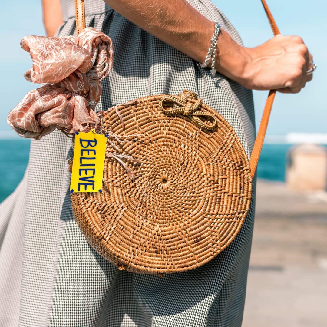 Coach Lasso 'Believe' Motivational Bag Charm Accessory - Perfect for Customizing Your Beach Bag, Sports Bag, Backpack, or Gym Bag