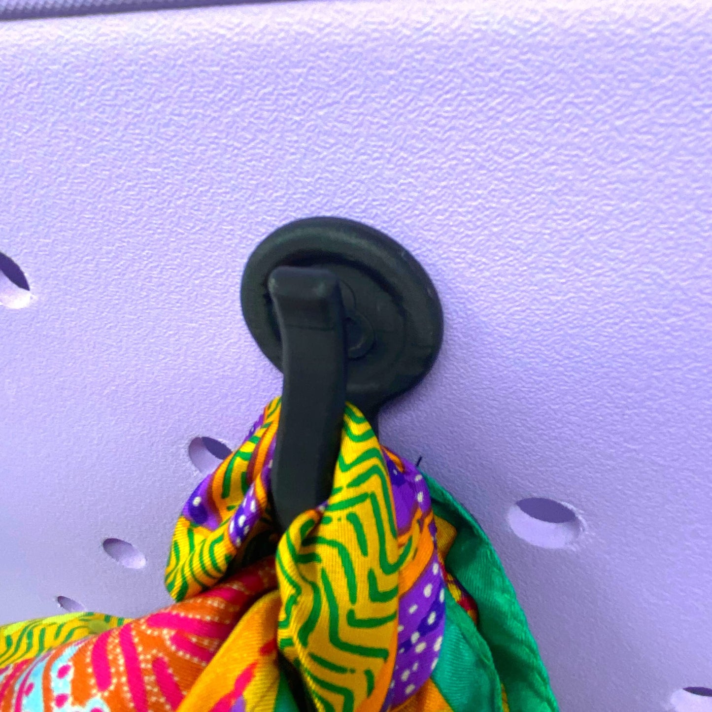 Boglets - Pacifier Hook Holder - Premium Collection - Compatible with Bogg Bags, Simply Southern & other Tote Bags - Hook Pacifiers, Hats, Keys, etc. - Made in USA - Black