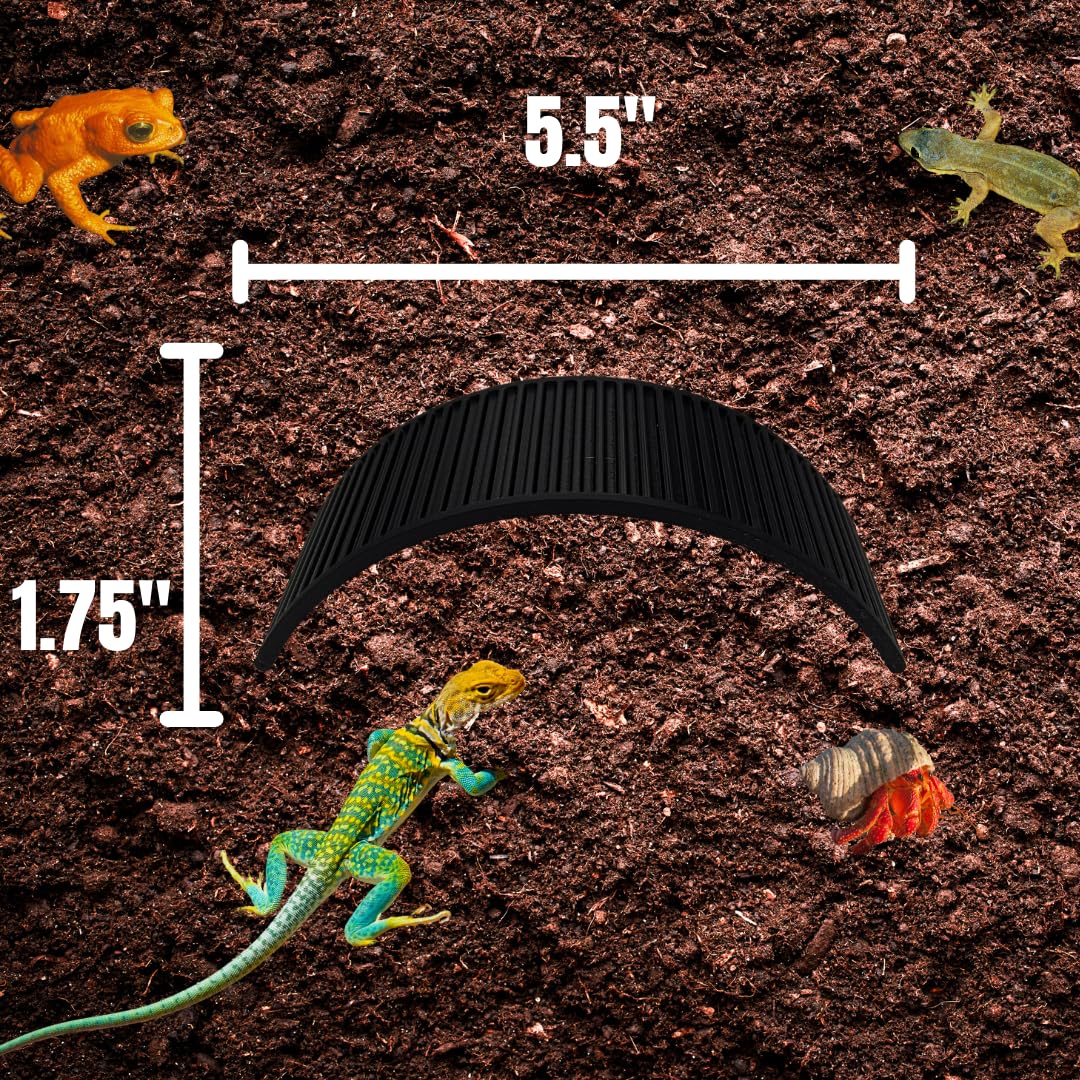 Climbing Bridge for Hermit Crabs, Lizards, Amphibians, Reptiles Terrariums | Toy Bridge Decor for Climbing & Exploring | Made in USA
