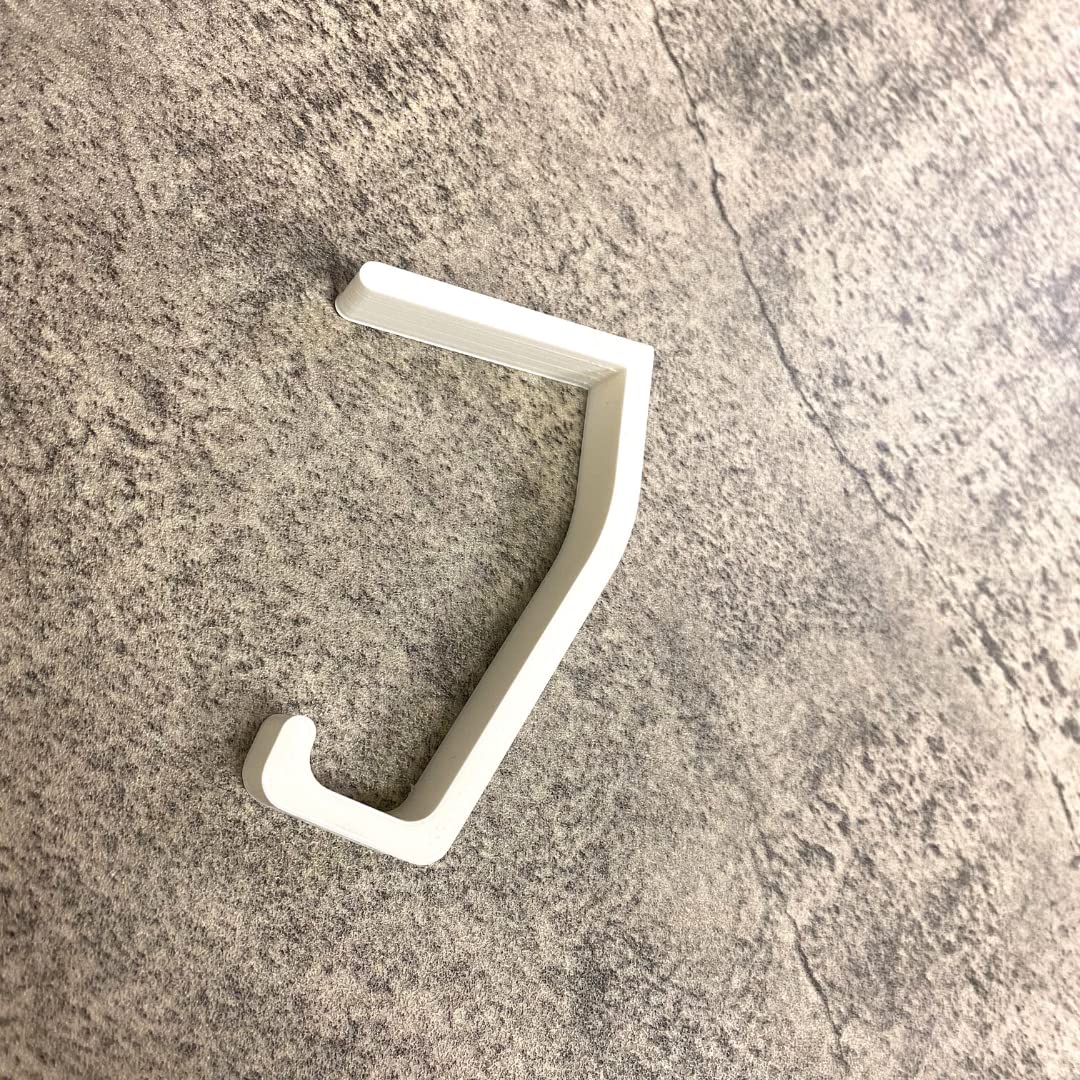 Portable Purse Holder - White - Hanger Purse Hook for Table - 3D Printed - Made in The USA