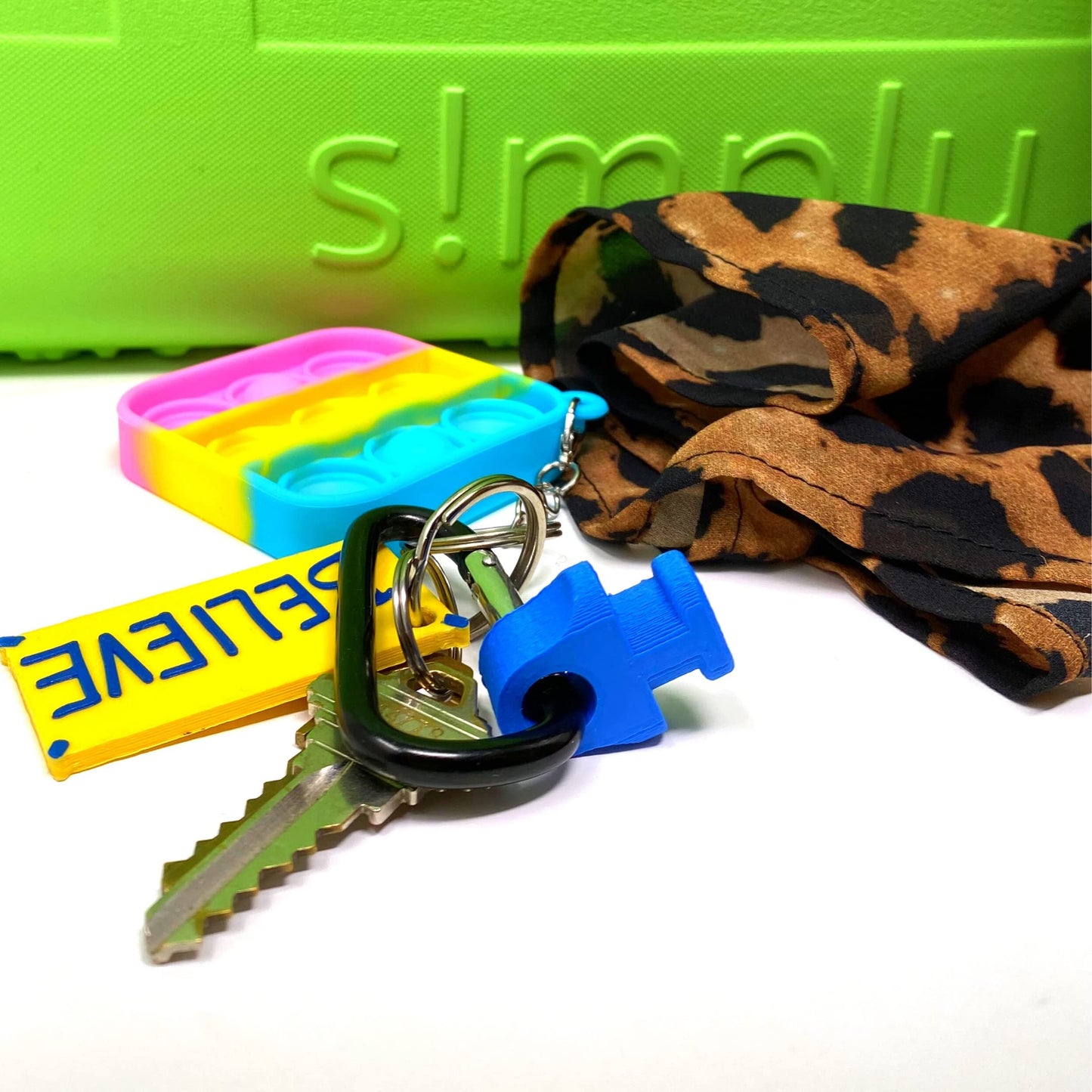 BOGLETS - Bogg Bag Carabiner Keys Holder Charm Accessory - Secure & Organize Your Keys or Other Valuables in Your Bogg Bag