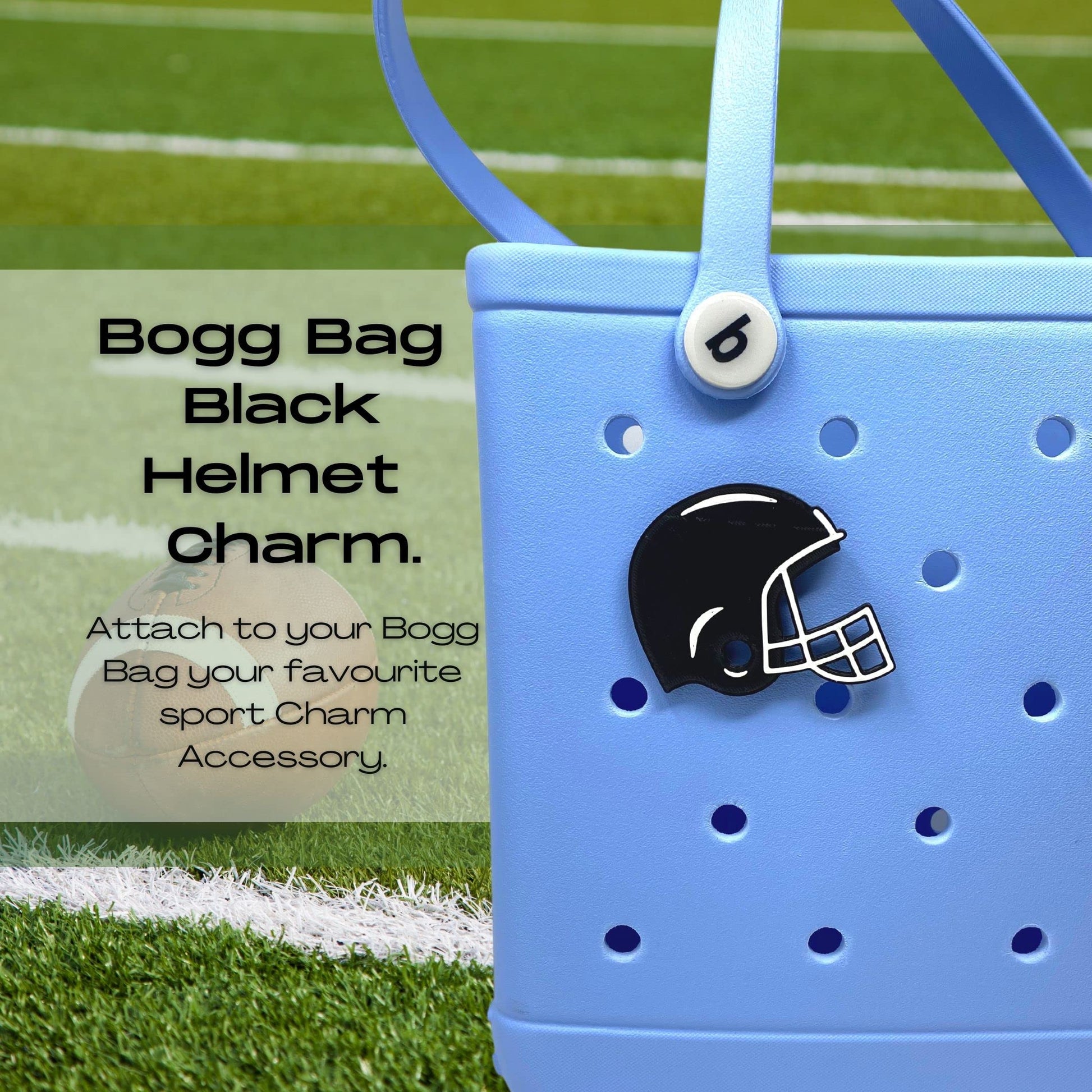 BOGLETS - Sport Charms for Rubber Beach Bags and Similar Tote Bags